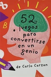 Tapa de 52 juegos para convertirse en un genio