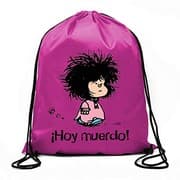 Tapa de Bolsa de cuerdas Mafalda ¡Hoy muerdo!