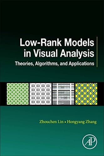 Tapa de Low-Rank Models in Visual Analysis