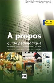 Tapa de A propos B1-B2