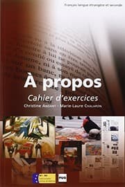 Tapa de A Propos B1-B2 Cahier d' exercises