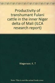 Tapa de Productivity of transhumant Fulani cattle in the inner Niger delta of Mali