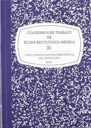 Tapa de Cuadernos de trabajo de flora micológica ibérica. Vol. 20