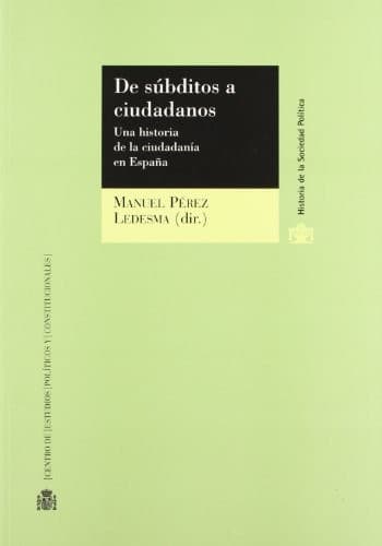 Tapa de De súbditos a ciudadanos.