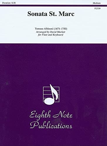 Tapa de Sonata St. Marc