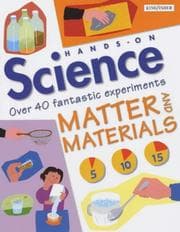 Tapa de Matter and Materials (Hands-On Science)