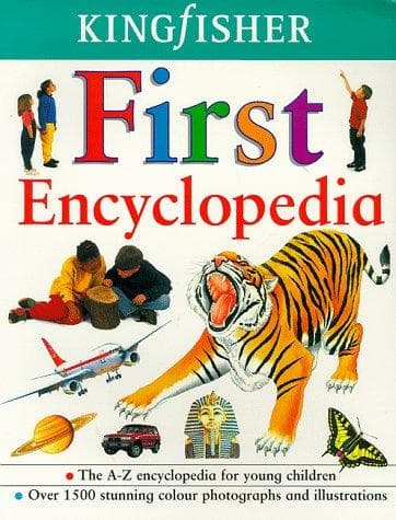 Tapa de Kingfisher First Encyclopedia