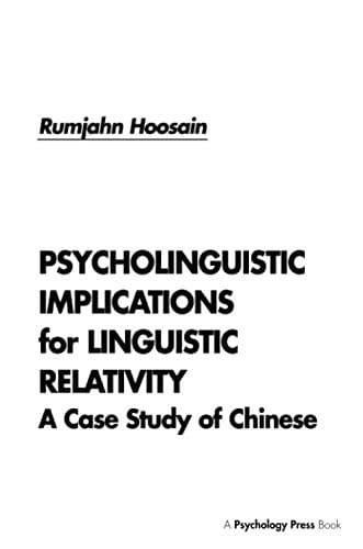 Tapa de Psycholinguistic Implications for Linguistic Relativity