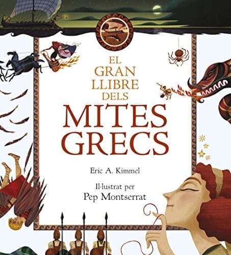 Tapa de El gran llibre dels mites grecs