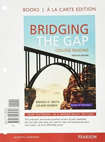 Tapa de Bridging the Gap