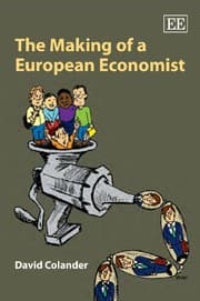 Tapa de The making of a European economist