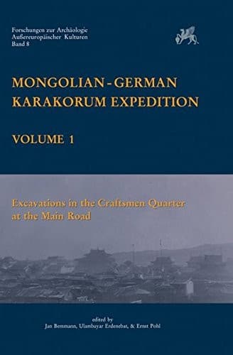 Tapa de Mongolian-German Karakorum Expedition