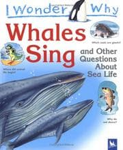 Tapa de I wonder why whales sing and other questions about sea creatures