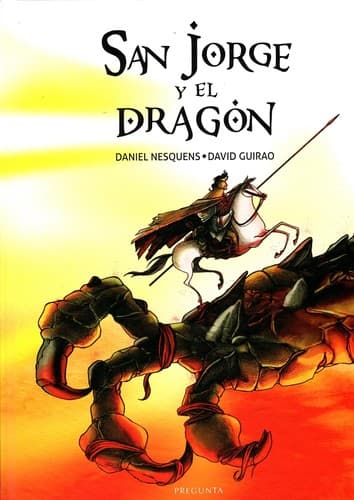 Tapa de San Jorge y el dragón