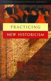 Tapa de Practicing New Historicism