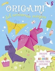 Tapa de Origami el unicornio mágico
