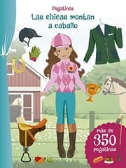 Tapa de Pegatinas - Las chicas montan a caballo