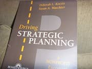 Tapa de Driving strategic planning