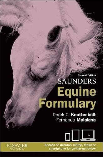 Tapa de Saunders Equine Formulary