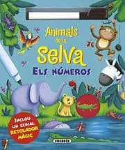 Tapa de Animals de la selva - els números