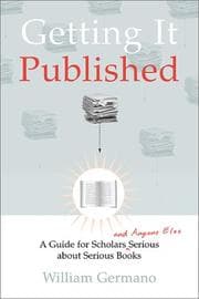 Tapa de Getting it published