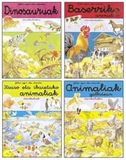 Tapa de Jolas egin eta erantsi animaliak