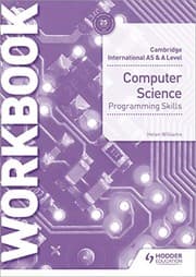 Tapa de Cambridge International AS and a Level Computer Science Programming Skills Workbook