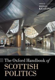 Tapa de Oxford Handbook of Scottish Politics