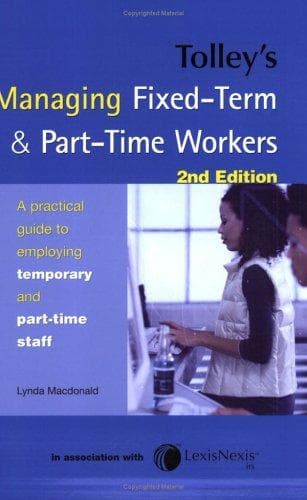 Tapa de Tolley's Managing Fixed-Term & Part-Time Workers