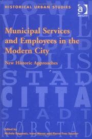 Tapa de Municipal services and employees in the modern city