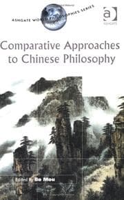 Tapa de Comparative Approaches to Chinese Philosophy