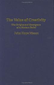 Tapa de The Value of Creativity
