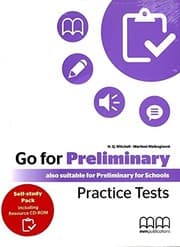 Tapa de GO FOR PRELIMINATY PRACTICE TESTS