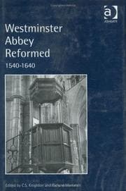 Tapa de WESTMINSTER ABBEY REFORMED, 1540-1640; ED. BY C.S. KNIGHTON