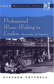 Tapa de Professional music-making in London