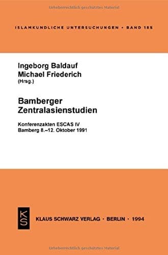 Tapa de Bamberger Zentralasienstudien