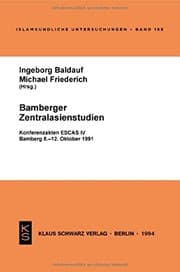 Tapa de Bamberger Zentralasienstudien