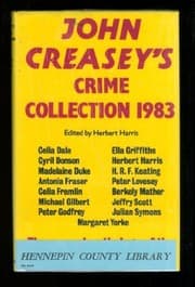 Tapa de John Creasey's crime collection 1983