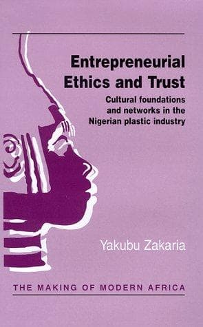 Tapa de Entrepreneurial ethics and trust
