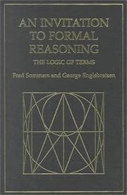 Tapa de An invitation to formal reasoning