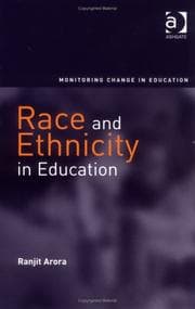 Tapa de Race And Ethnicity In Education (Monitoring Change in Education)