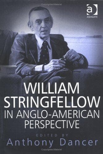 Tapa de William Stringfellow In Anglo-American Perspective