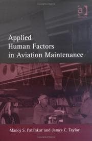 Tapa de Applied Human Factors in Aviation Maintenance