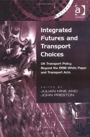 Tapa de Integrated futures and transport choices
