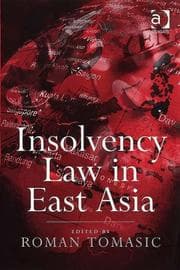 Tapa de Insolvency law in East Asia