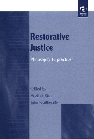Tapa de Restorative justice