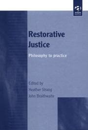 Tapa de Restorative justice