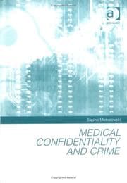 Tapa de Medical confidentiality and crime