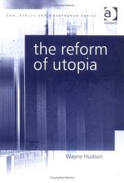 Tapa de The Reform of Utopia (Law, Ethics and Governance)