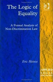Tapa de The logic of equality